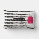 Recherche de motif zèbre coussins Rose