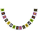 Search for yellow and black bunting flags Halloween