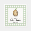 Recherche de pomme serviettes Baby shower non sexiste