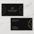 Recherche de photographe numérique cartes visite Logo commercial