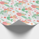 Search for mermaid christmas wrapping paper Under the sea