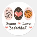 Search for love and basketball stickers Hoops