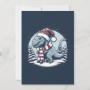 Search for dinosaur christmas cards Snow