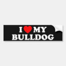 Search for bulldog bumper stickers Animals