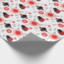 Recherche de coccinelles papier cadeau Pour elle