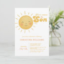 Search for for your son invitations Little ray of sunshine
