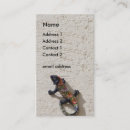 Search for lizard business cards Nature