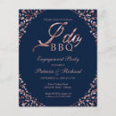 Search for rose gold engagement party invitations Elegant