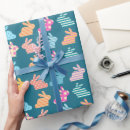 Search for easter wrapping paper Rabbits