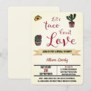 Search for lets taco bout love invitations Mexican