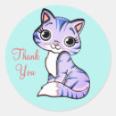 Search for light blue thank you stickers Cute