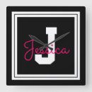 Recherche de blanc et rose horloges Pour elle