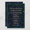 Search for stained glass invitations Blue