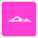 Recherche de nageurs autocollants Femme