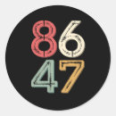 Search for eighty six stickers Donald