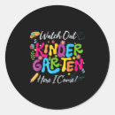 Search for going back to school stickers Kindergarten