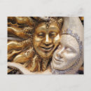 Recherche de masque de carnaval cartes postales Masques