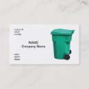 Search for trash business cards Can