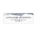 Search for navy and grey return address labels Minimal