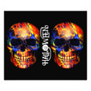 Search for colourful skull posters Dead