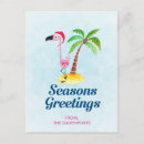 Recherche de flamant de noël cartes postales Joyeuses fêtes