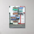 Recherche de rue impressions sur toile Tourisme