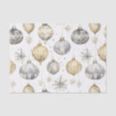 Search for christmas ornament tissue paper Silver