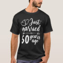 Search for married 50 years tshirts Couple