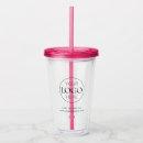 Search for business logo tumblers With lid and straw