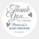 Recherche de baby shower favors stickers Bleu