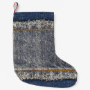 Search for denim christmas stockings Ripped