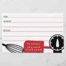 Search for recipe stationery paper Kitchen