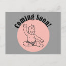 Search for baby coming soon postcards Pregnant