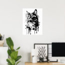 Search for stylish animal posters Black and white