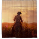 Recherche de vintage western shower curtains Cheval