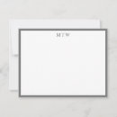 Search for silver note cards Typography