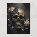 Search for skulls roses postcards Gothic