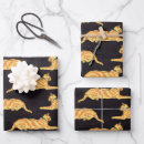 Recherche de gingembre papier cadeau Orange