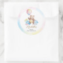 Search for teddy bear 1st birthday stickers Watercolor