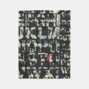 Search for alphabet blankets Modern