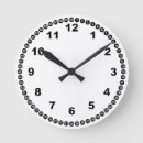 Recherche de contraste horloges Noir et blanc