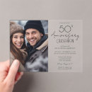 Search for one year anniversary invitations Black and white