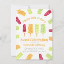 Search for popsicle party invitations Sweet celebration