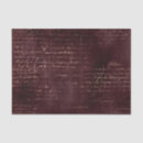 Search for burgundy and gold tissue paper Vintage
