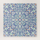 Recherche de motif floral puzzles Marocain