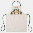 Search for gingerbread house aprons Holiday baking