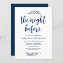 Search for blue rehearsal dinner invitations Script