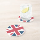 Recherche de drapeaux dessous de verres Union jack