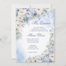 Recherche de couleur crème invitations Bleu