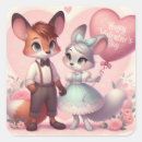Recherche de valentine animal stickers Valentines